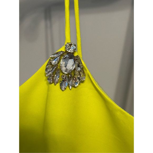 Sachin & Babi Audra Dress - Chartreuse - Picture 10 of 15